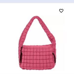 Pink Quilted Women's Bag